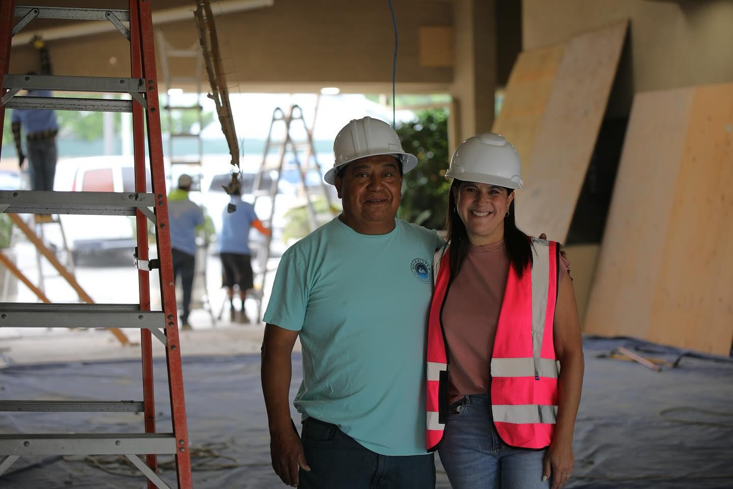 We've broken ground!
